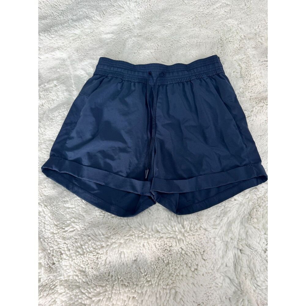 lululemon Spring Break Away Shorts Navy Blue Size 6 3”